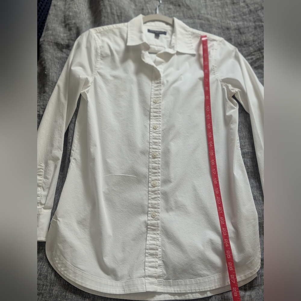 White Button-Up Shirt - Picture 4 of 8